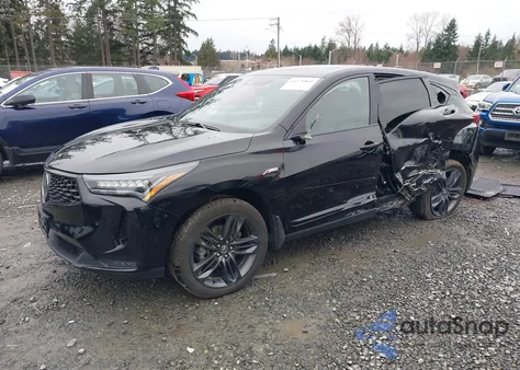 2023 Acura Rdx A-Spec Package z USA, uszkodzony, nr VIN 5J8TC2H66PL012530